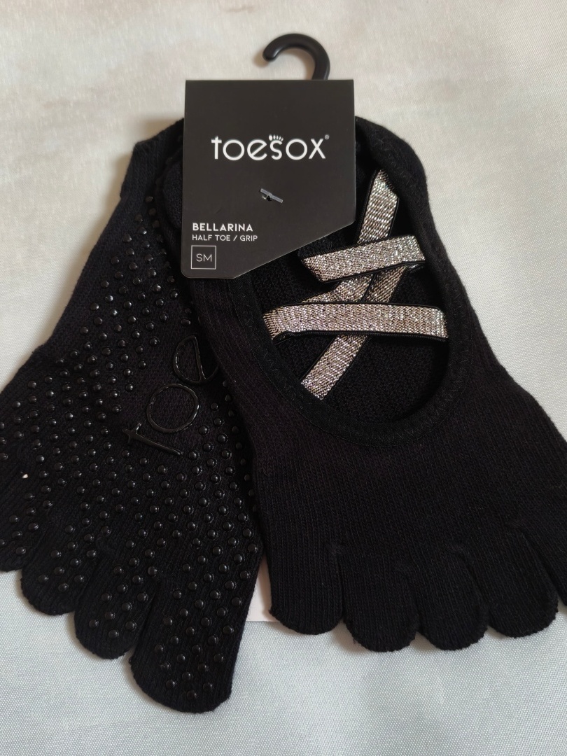Toesox Yoga Five-Toe Socks Men - Yoga Mat 评论和价格