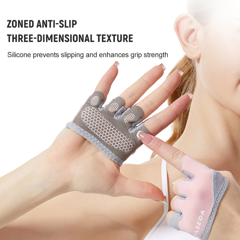 Pair of Fitness Fingerless Glo - Yoga Mat 评论和价格