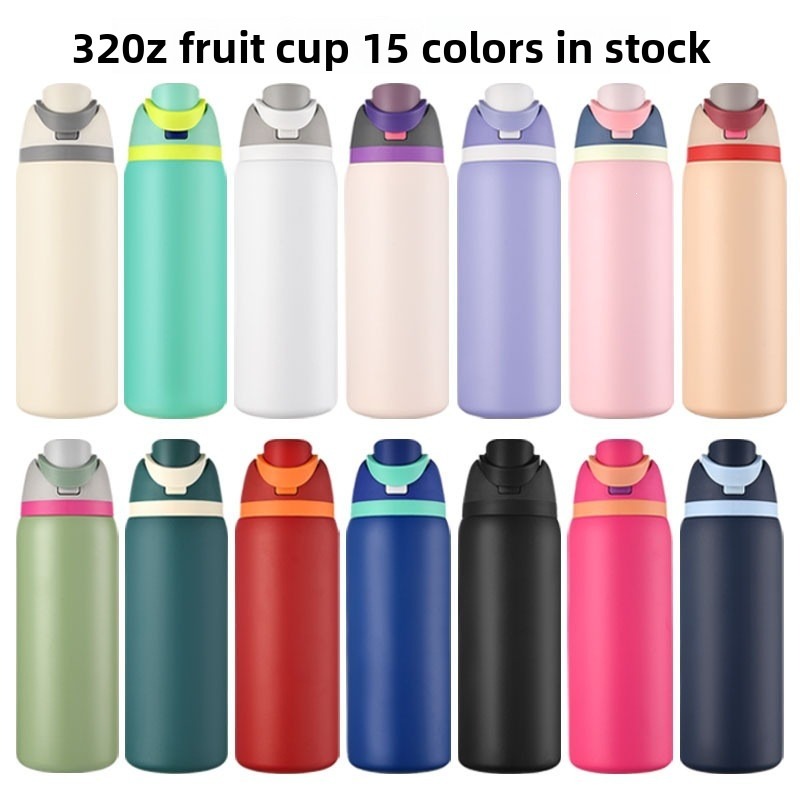 32oz Dual Drink Sports Bottle, - Sports Water Bottle Insulated 评论和价格